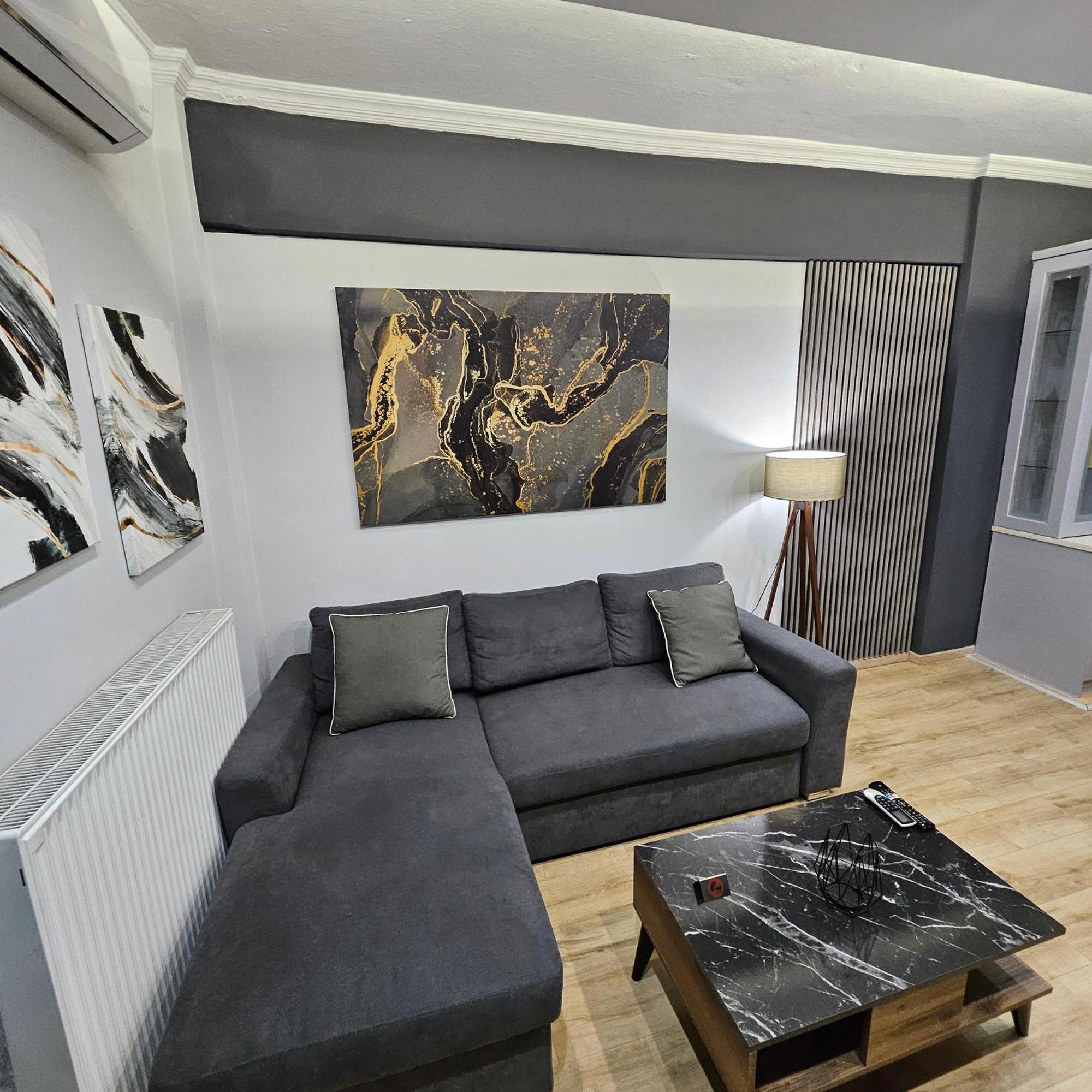 Central 3 Modern Apartment With Free Parking Serres Exterior foto