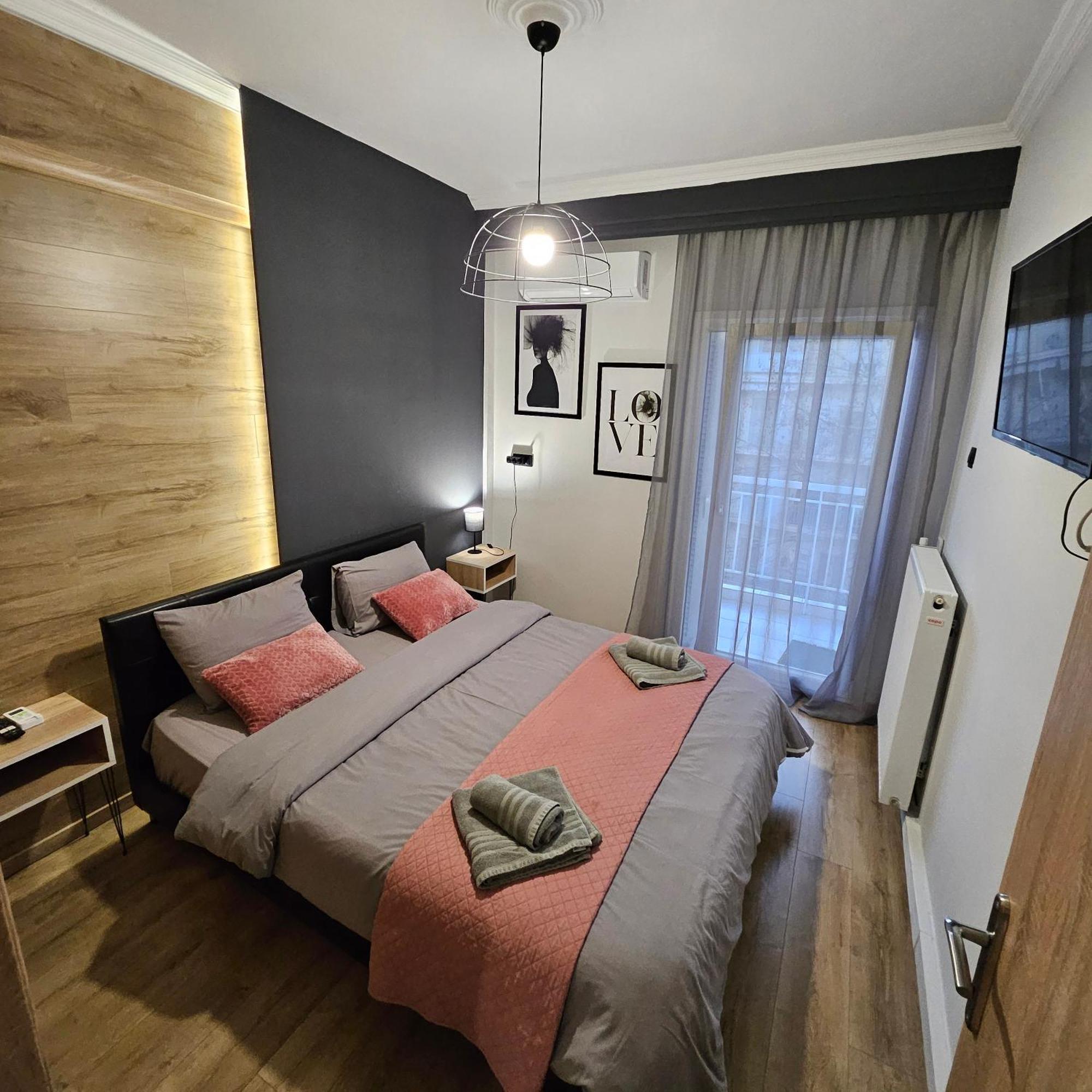 Central 3 Modern Apartment With Free Parking Serres Exterior foto