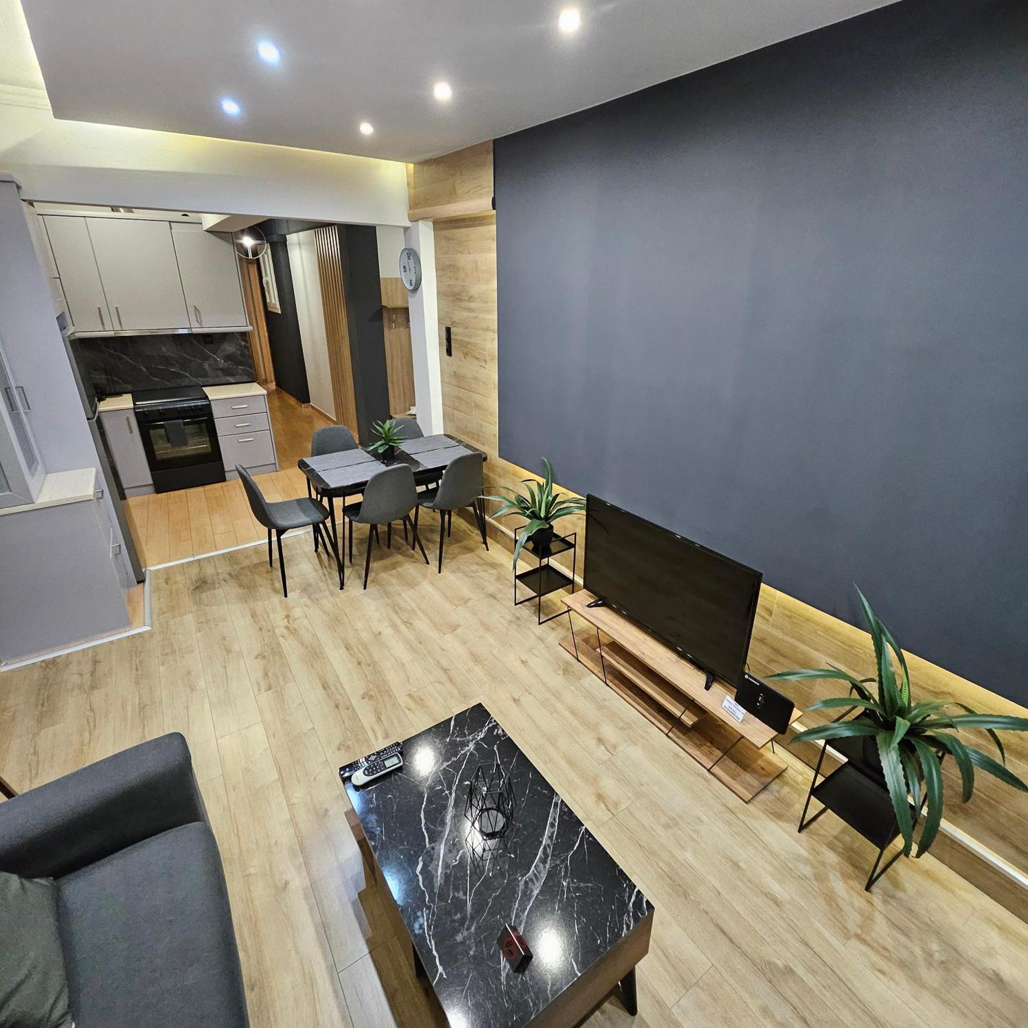 Central 3 Modern Apartment With Free Parking Serres Exterior foto