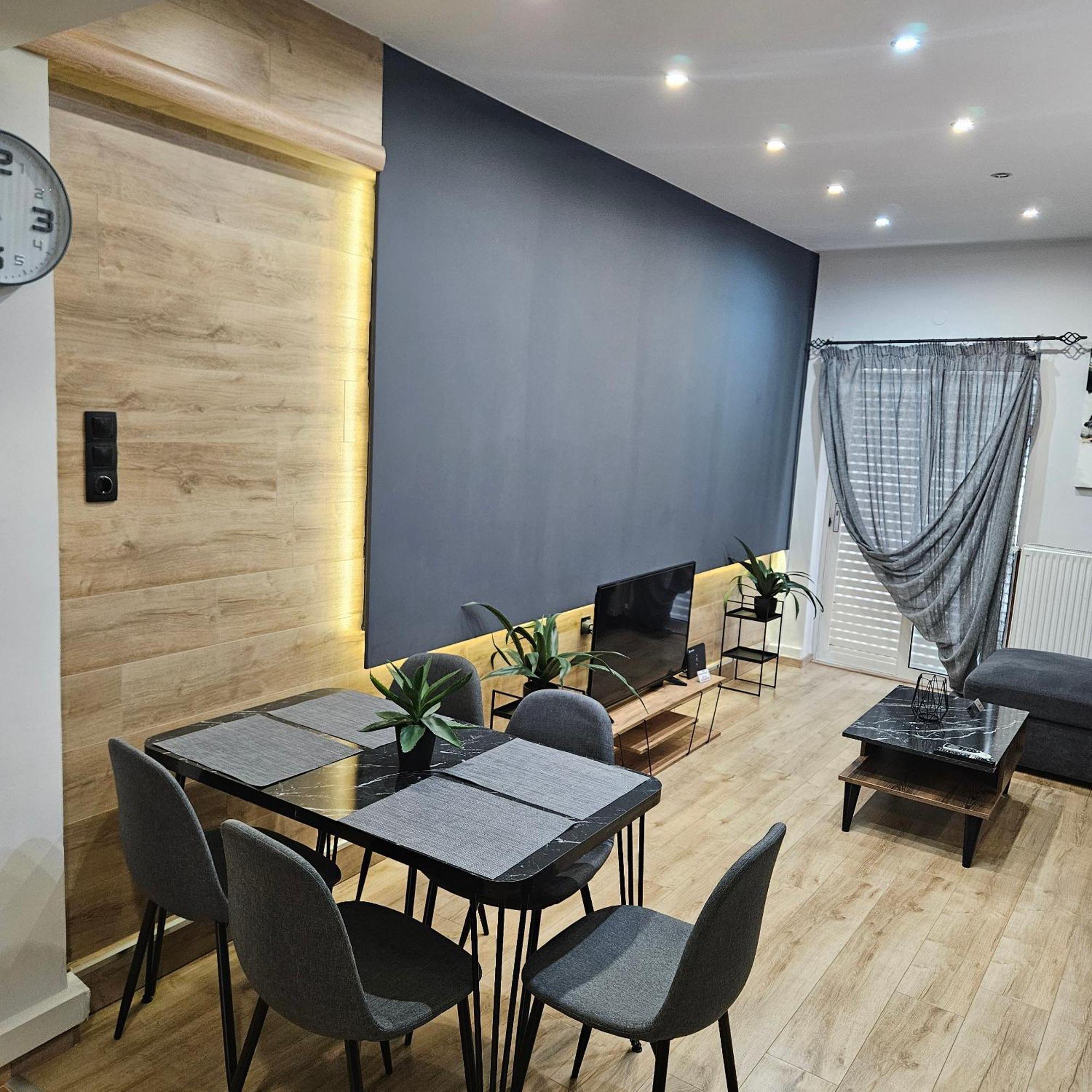 Central 3 Modern Apartment With Free Parking Serres Exterior foto